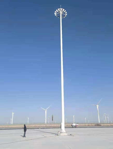 瓜州高速路服务区兰州高杆灯项目