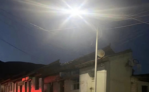 农村院子里最适合的兰州太阳能路灯亮度与安装要点